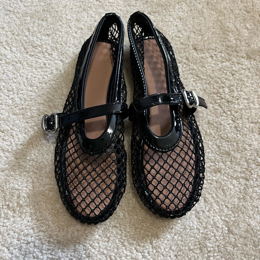 Mesh Ballet Flats